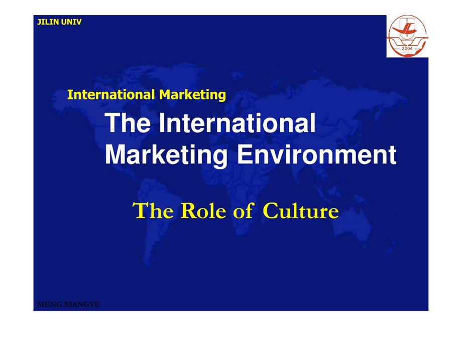 国际营销文化环境.ppt.ppt_第1页