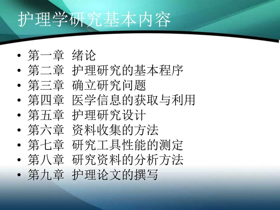 护理学研究绪论自考图文.ppt_第2页