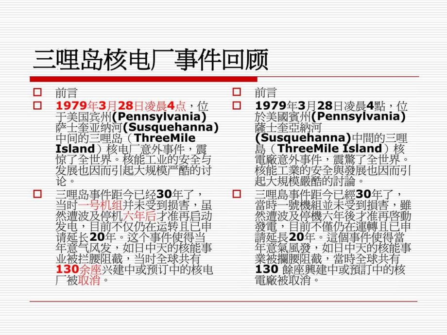 F.美国三哩岛核电厂事件回顾案例讨论简R1.ppt.ppt_第2页