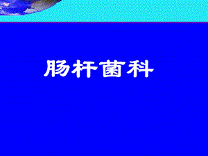 第十章肠杆菌科伤寒沙门菌.ppt