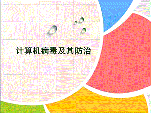 知识讲解：计算机病毒及其防治.ppt