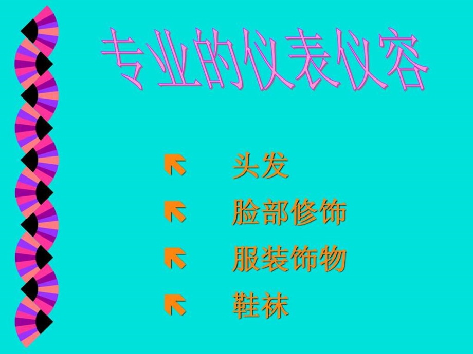 专业的仪表仪容销售代表.ppt_第1页