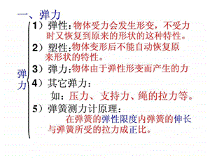 力和机械复习课件1.ppt