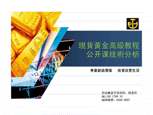 现货黄金公开课系列教程高级PPT.ppt.ppt