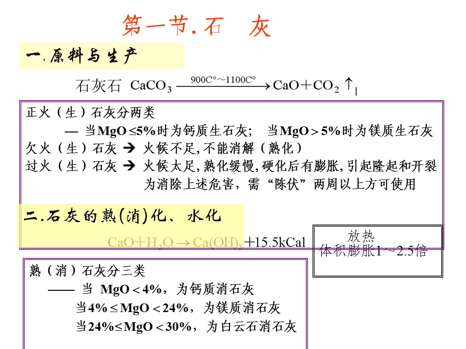 土木工程材料课件第二章.气硬性胶凝材料.ppt_第3页