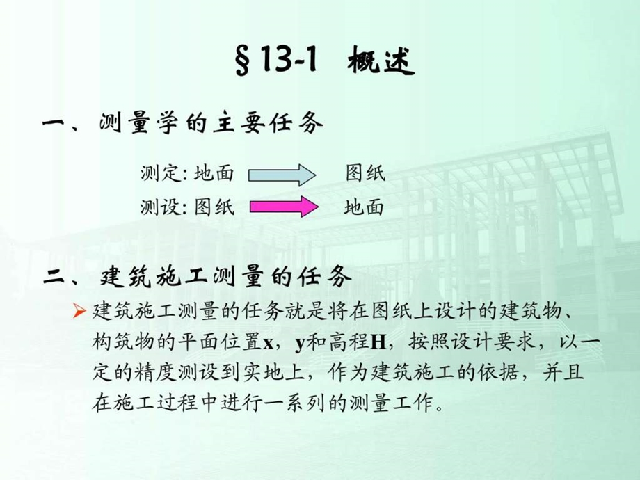 土木工程测量ppt课件第13章建筑施工测量.ppt_第3页