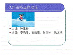 认知策略迁移理论.ppt.ppt