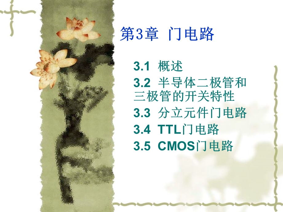 番茄花园3章门电路.ppt_第1页