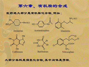 II6有机胺的合成.ppt