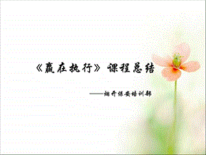 赢在执行renew图文.ppt.ppt