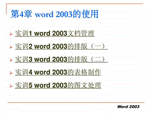 第4章文字处理软件word2003.ppt