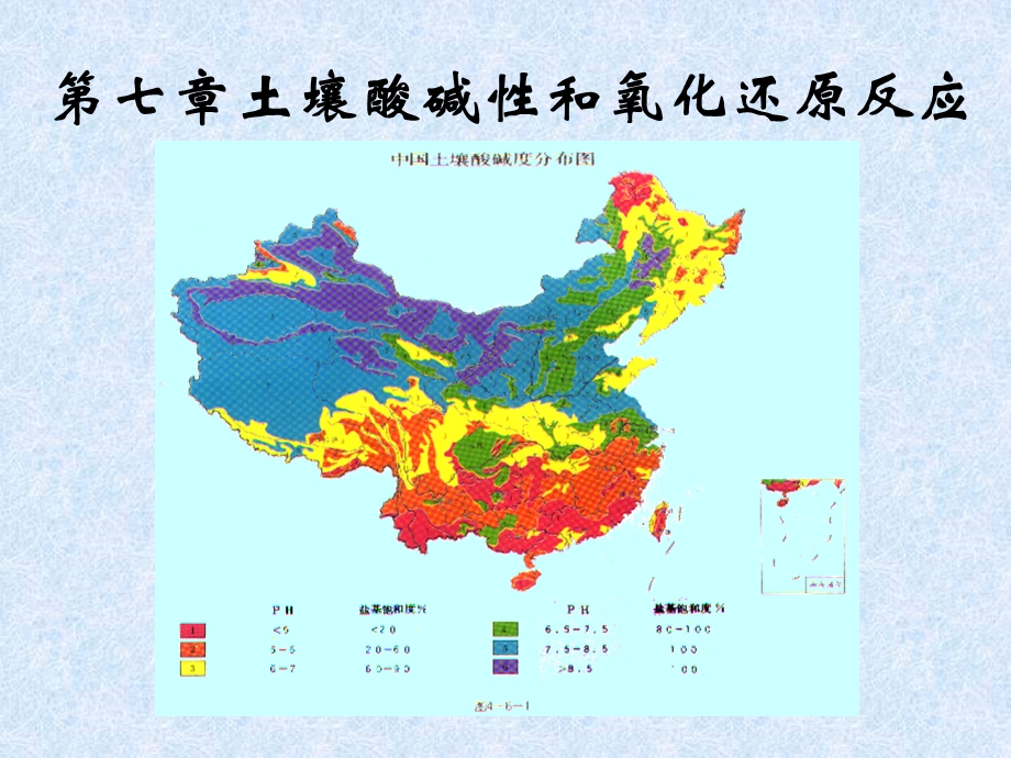 第七章土壤酸碱性和氧化还原反应.ppt_第1页