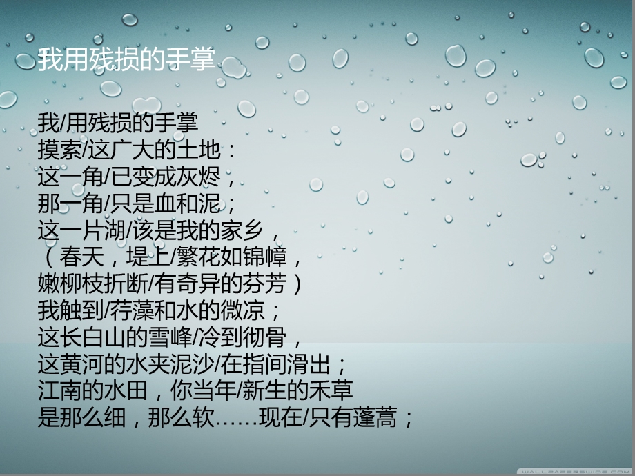 精美课件雨巷..ppt_第3页