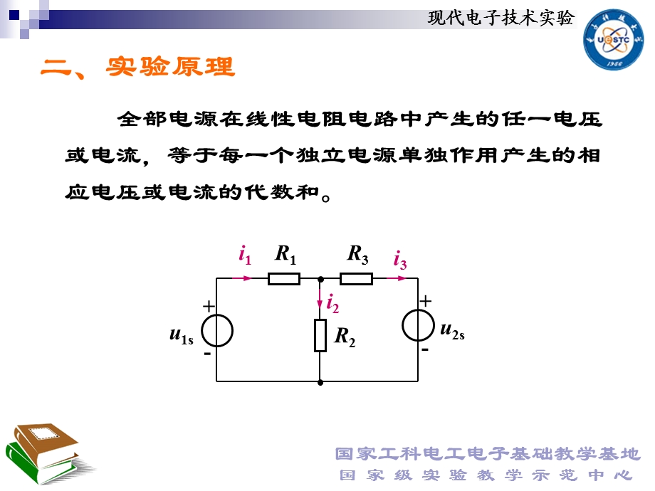 电子科大电子实验叠加定理的验证.ppt_第3页