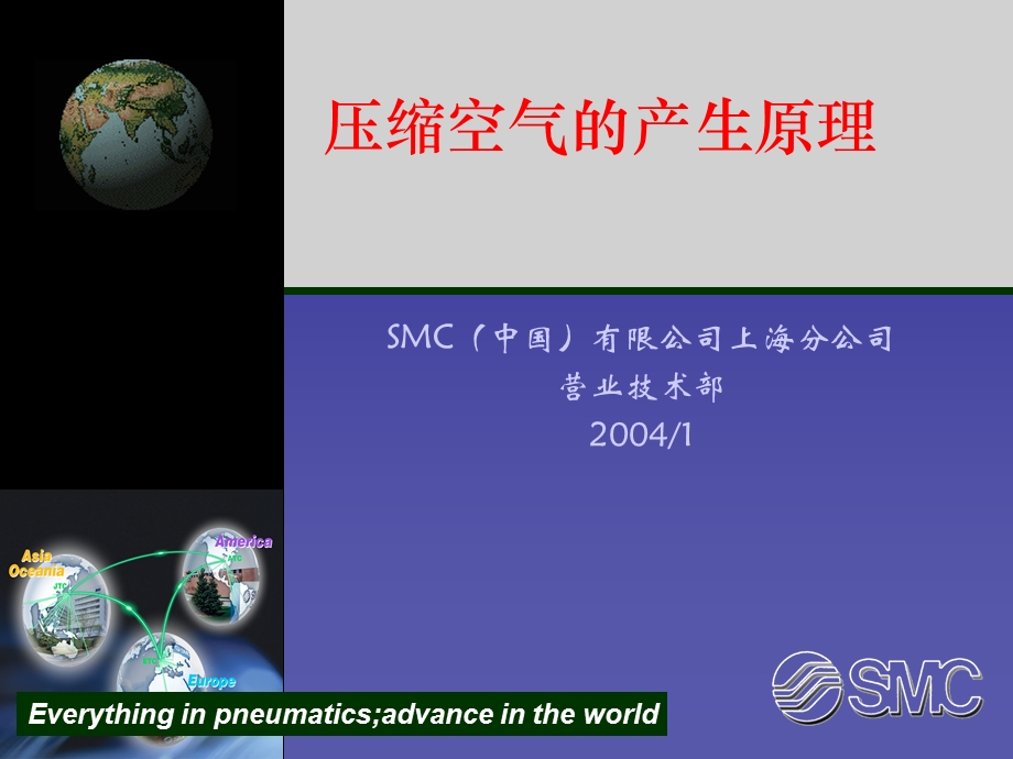 SMC气动专业基础知识空压机原理.ppt_第1页