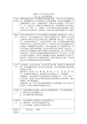 伙牌中心小学个性化导学案.doc