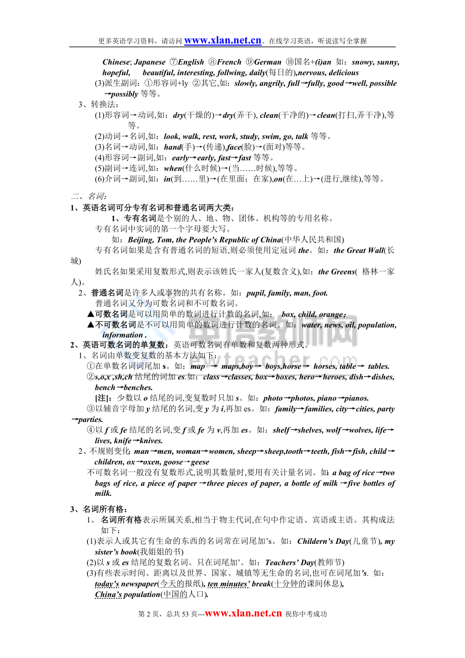 【免费】初中英语语法大全.doc_第2页