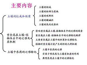 42重金属在土壤植物体系中的迁移及其机制and43土壤中农药的迁移转化.ppt