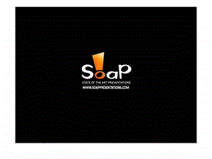 SOAP公司广告风格PPT设计.ppt