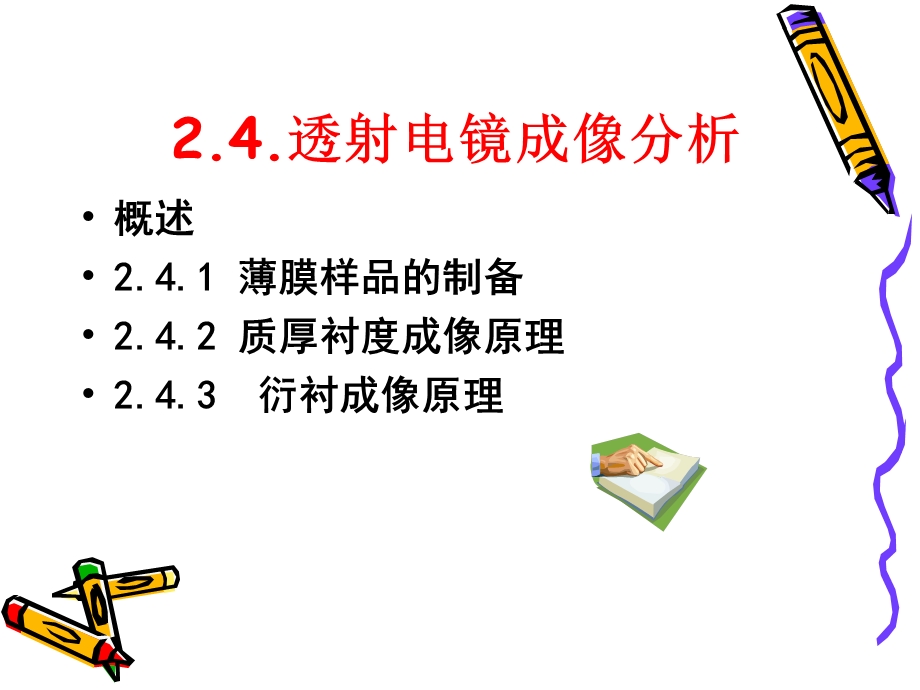 透射电镜成像分析.ppt_第1页