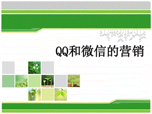 qq和微信的营销.ppt