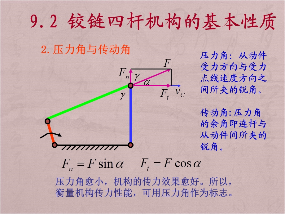 铰链四杆机构的基本性质急回特性.ppt_第3页