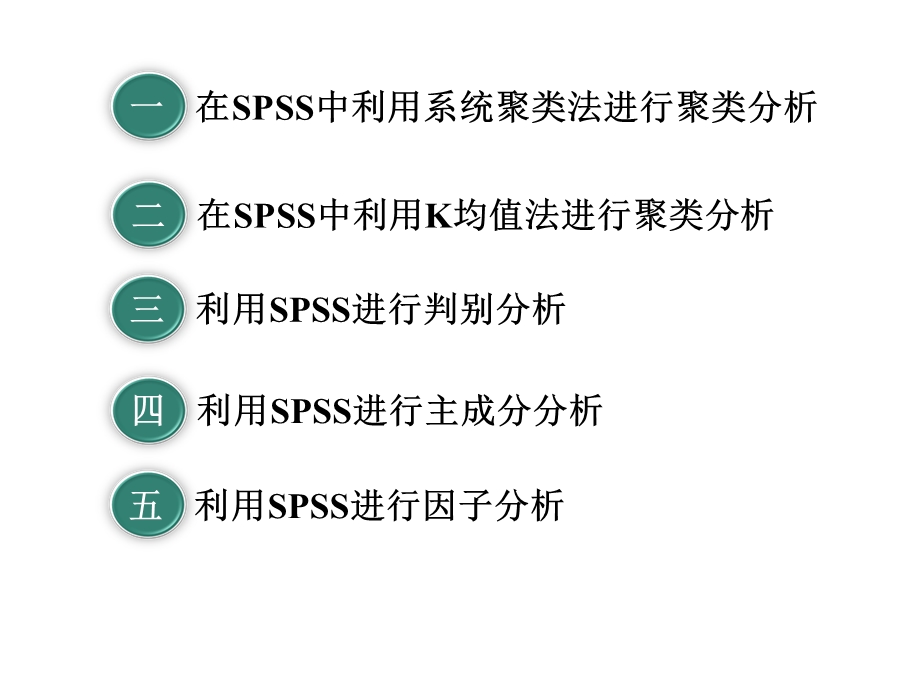 多元统计分析与SPSSppt课件.ppt_第2页