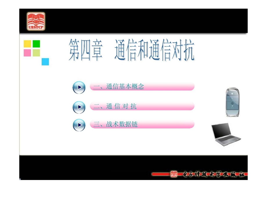 信息时代的信息对抗电子战与信息战第四章通信和通信对抗.ppt_第1页