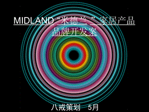 MIDLAND米德兰家居产品品牌开发案.ppt