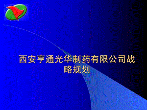 企业战略规划范文.ppt