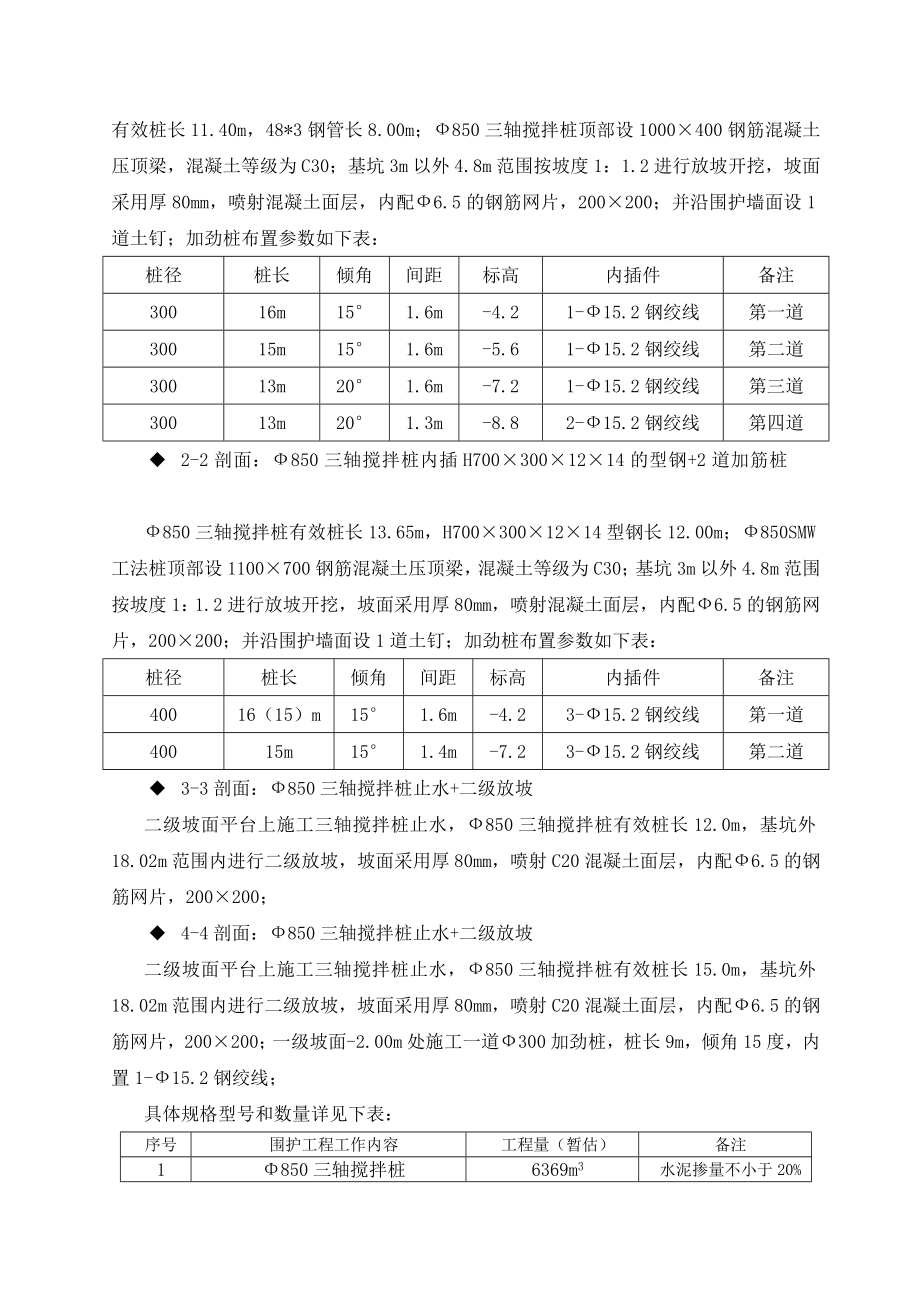 i深基坑工法桩与加劲桩围护土方开挖施工方案.doc_第3页