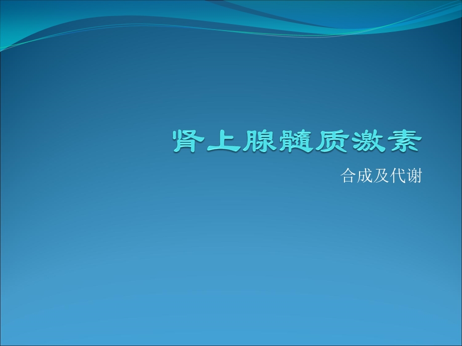 肾上腺髓质激素.ppt_第1页