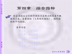 第四部分综合指标教学课件.ppt