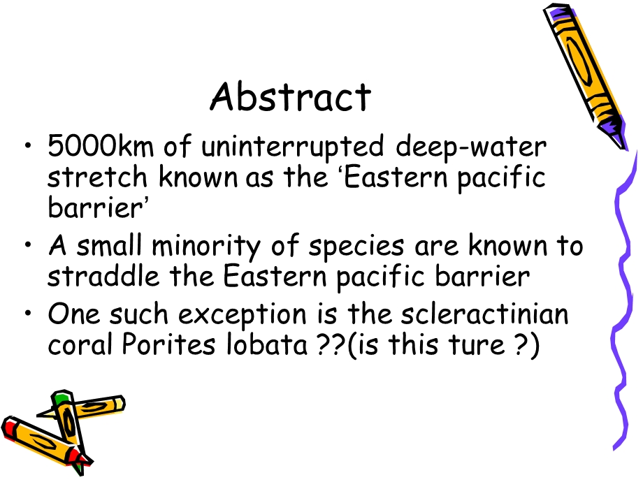 Aseawaterbarriertocoralgeneflow.ppt_第2页