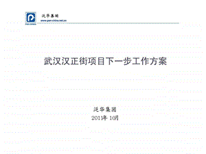 武汉汉正街项目实施方案.ppt