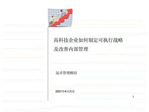 高科技企业如何制定可执行战略及改善内部管理.ppt