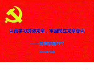 党章党课讲稿PPT131张幻灯片图文.ppt.ppt