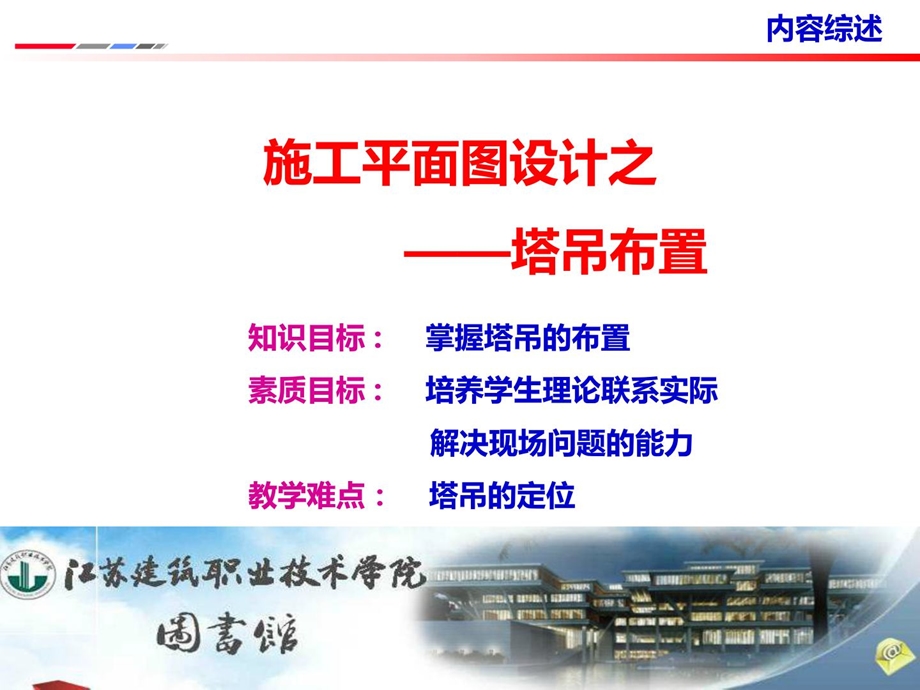 指南施工现场平面安排图塔吊安排定稿.ppt_第2页