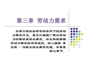 第三章劳动力需求.ppt