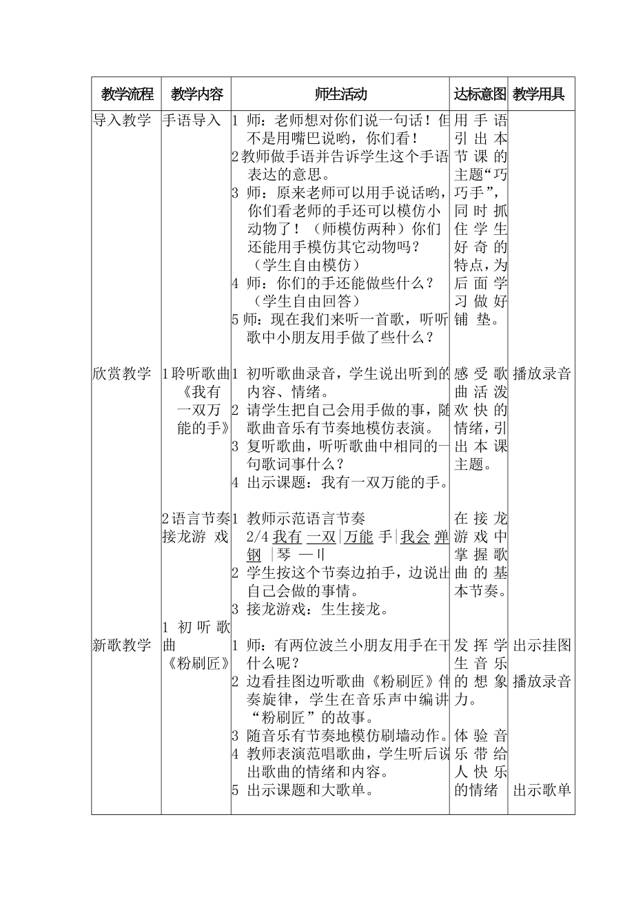 粉刷匠教案一年级周雯莉.doc_第3页