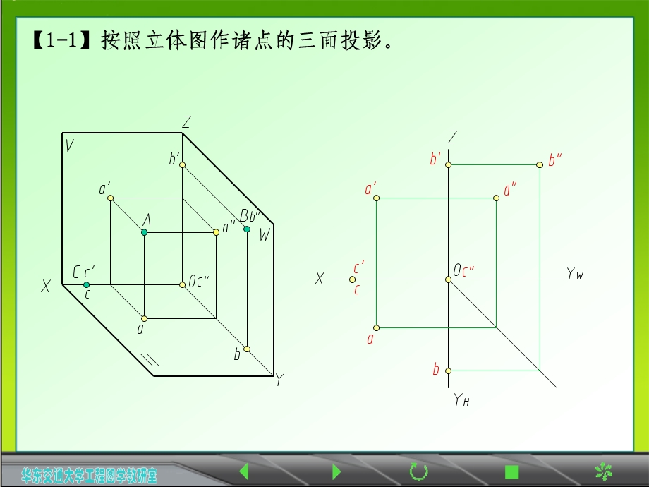 《画法几何及土木工程制图》习题解答(第三版).ppt_第1页