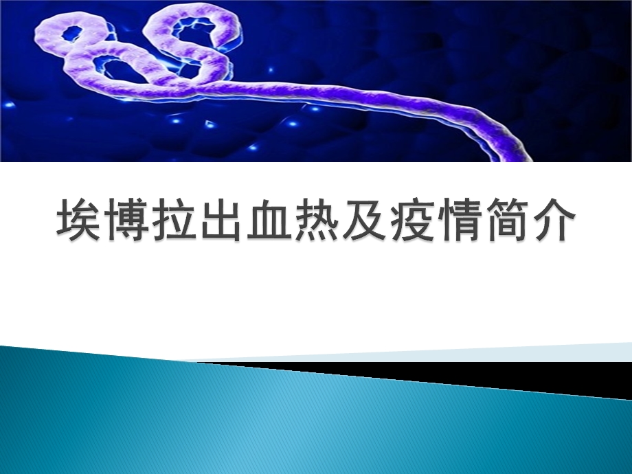 埃博拉出血热及疫情简介.ppt_第1页