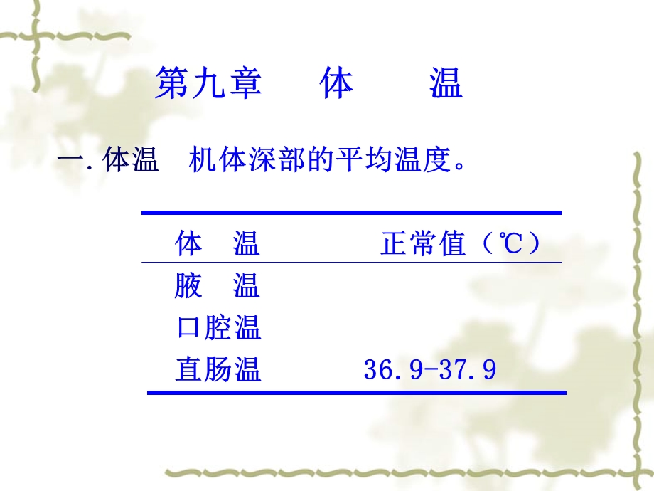 一体温机体深部的平均温度体温正常值腋温口腔.ppt_第1页