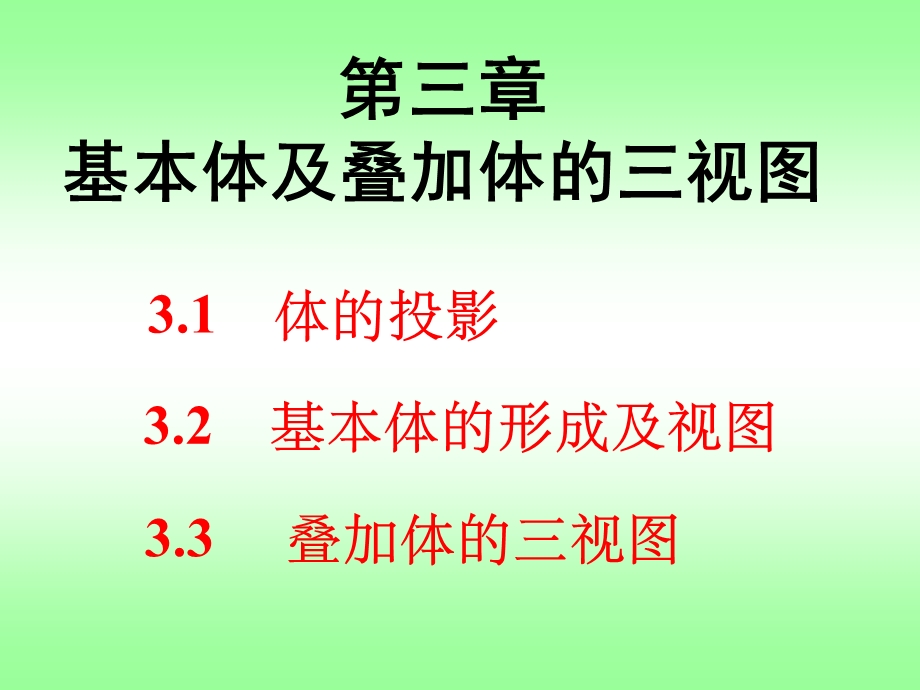 第三章基本体及叠加体的三视图.ppt_第1页