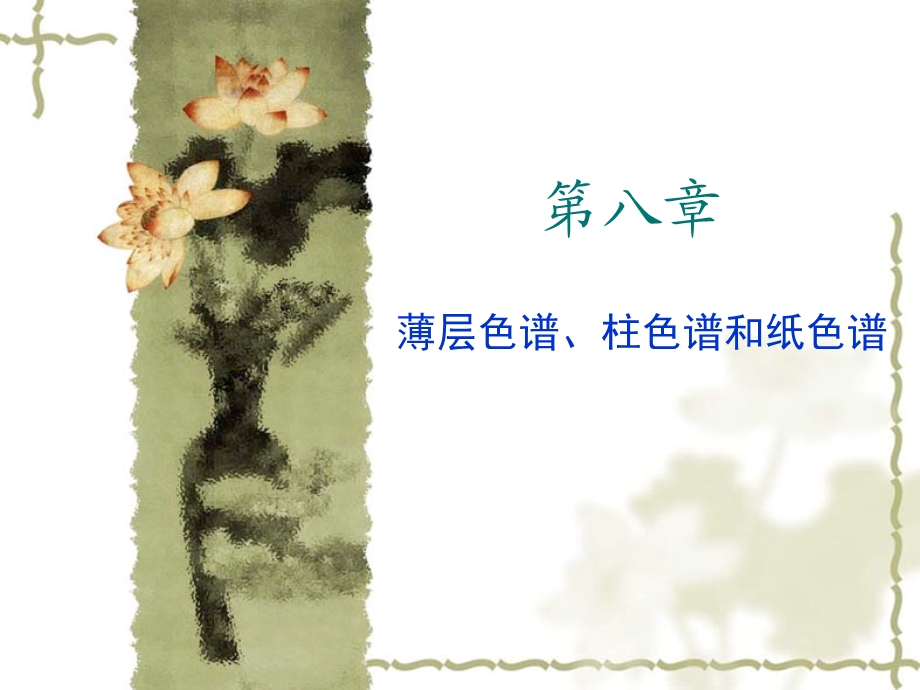 第八章色谱分离.ppt_第1页