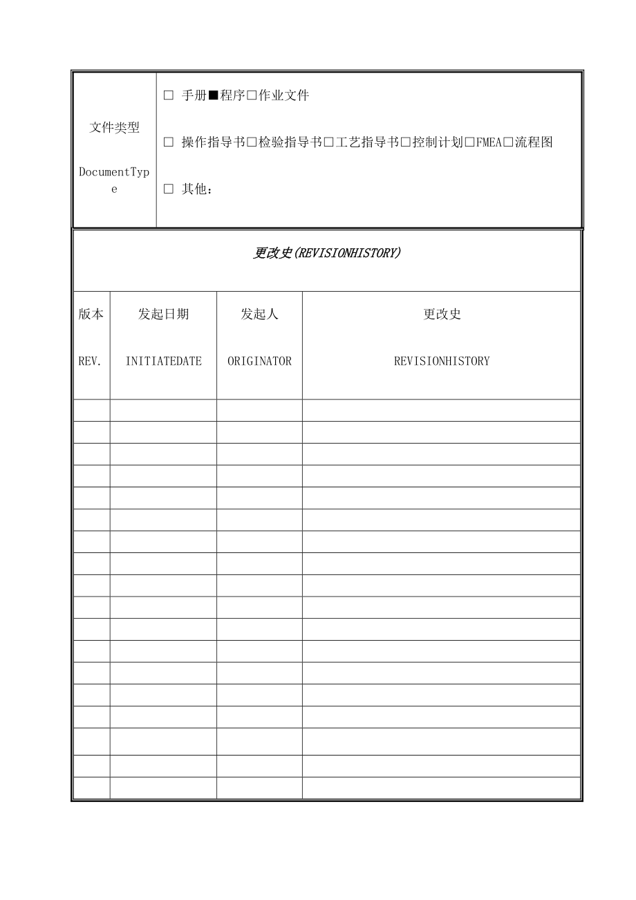 FMEA过程潜在失效模式及后果分析作业指导书修订版.docx_第2页