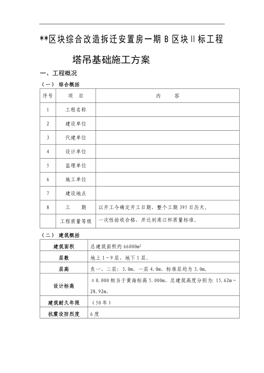 住宅小区塔吊基础专项施工方案混凝土薄壁管桩基础框架结构承载力验算.doc_第2页