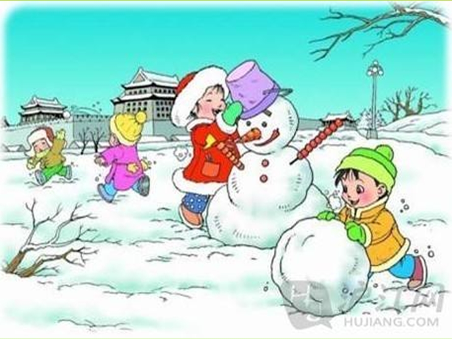 一年级看图写话堆雪人课件.ppt_第1页