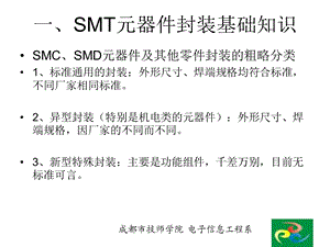 SMT器件封装基础知识.ppt