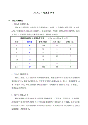 (房地产)一期开盘方案.doc